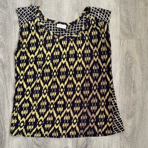 Dries Van Noten cotton sleeveless top size small